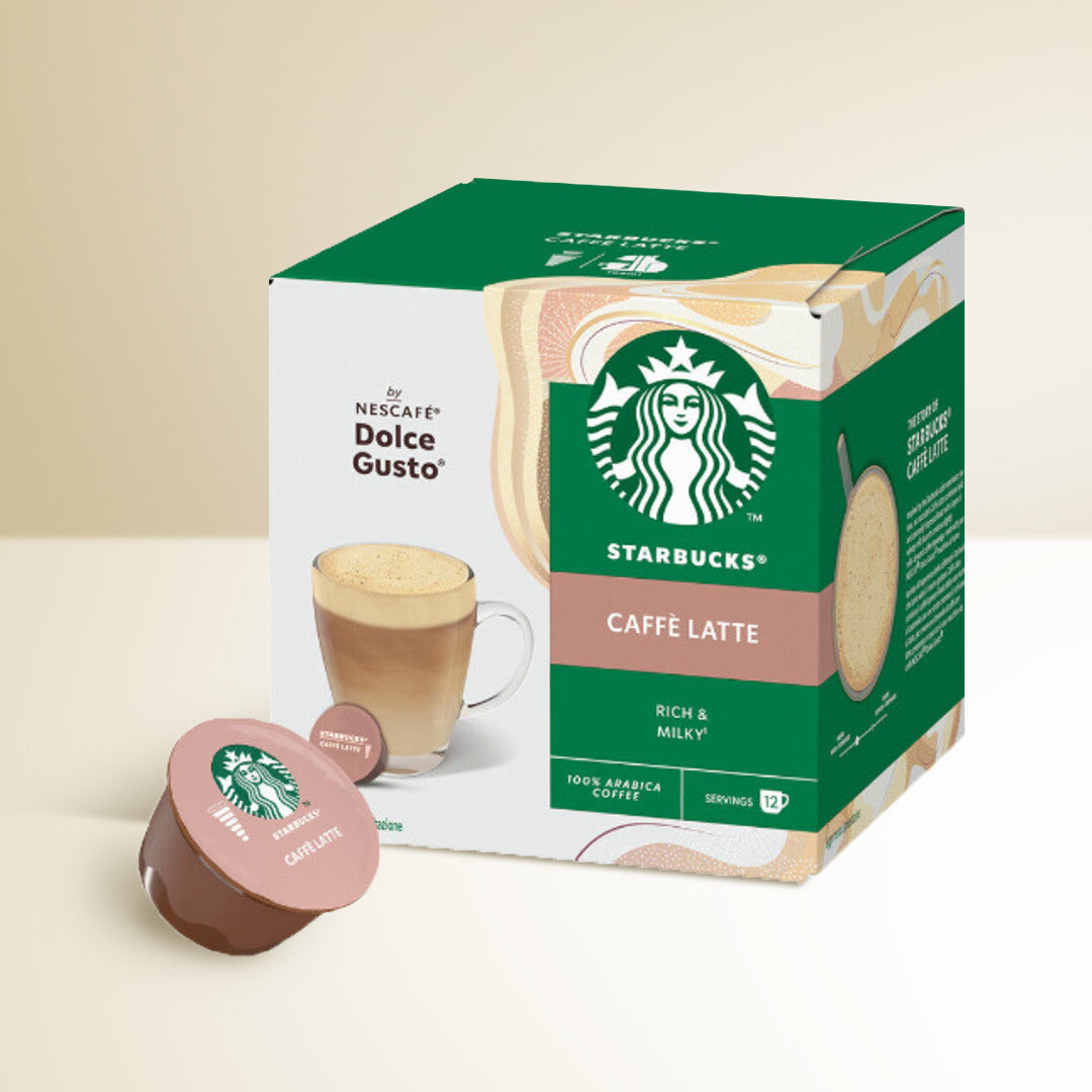 Starbucks Caffe Latte Dolce Gusto Compatible