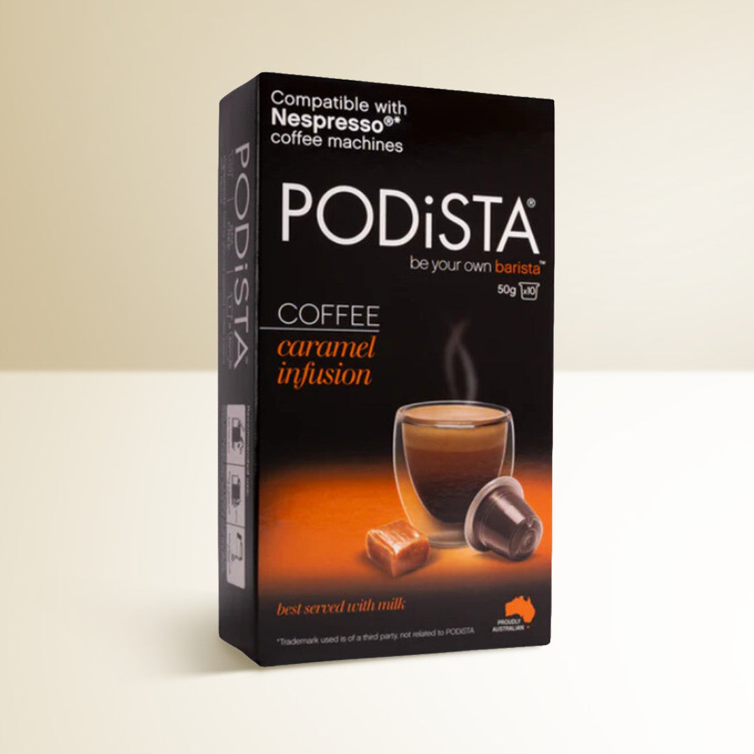 Podista Caramel Coffee Nespresso Compatible
