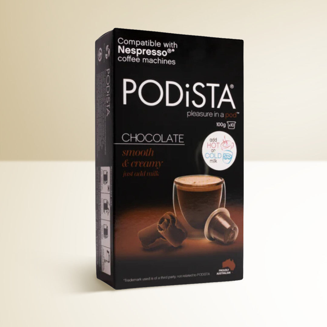 Podista Smooth and Creamy Chocolate Nespresso Compatible